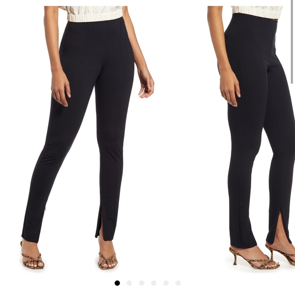 Open Edit Split Hem Knit Pants Size L